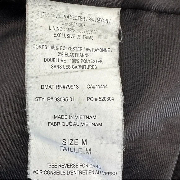 Maternity coat - Motherhood Maternity Black Peacoat Medium, jacket - Picture 3 of 7